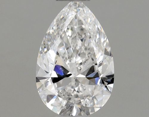 0.5 carat D-SI2 Natūralus Pear Deimantas (1)