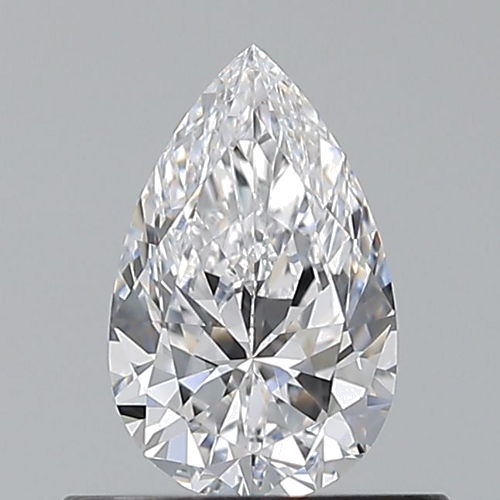 0.5 carat D-VVS1 Natūralus Pear Deimantas (1)