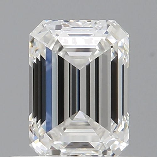 0.7 carat F-VVS1 Natūralus Emerald Deimantas (1)