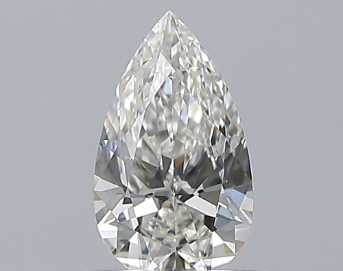 0.46 carat H-VS2 Natūralus Pear Deimantas (1)
