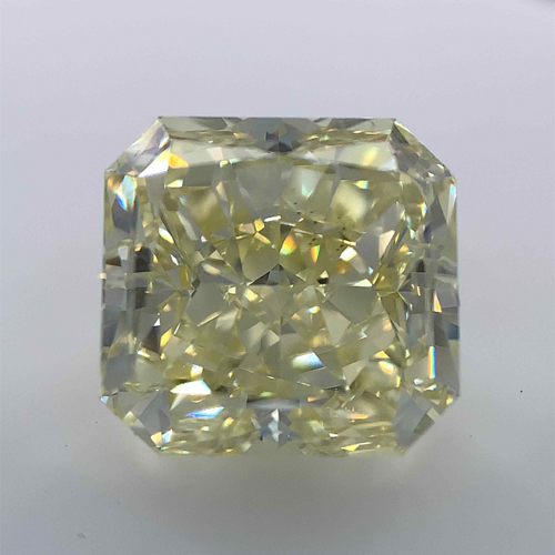 4.72 carat Fancy Yellow-VS2 Natūralus Radiant Deimantas (1)