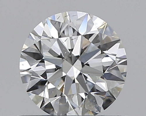 0.5 carat G-SI2 Excellent cut Natūralus Round Deimantas (1)