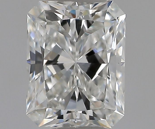 0.5 carat F-VS2 Natūralus Radiant Deimantas (1)