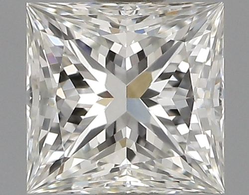 0.52 carat I-VS1 Natūralus Princess Deimantas (1)