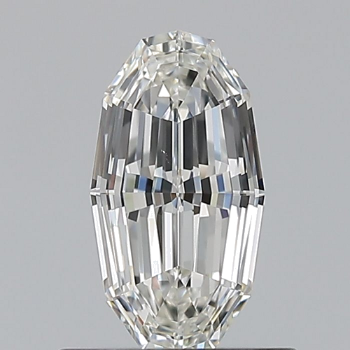 0.7 carat H-VS2 Natūralus Oval Deimantas (1)