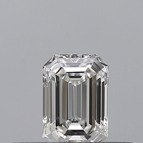 0.23 carat F-IF Natūralus Emerald Deimantas (1)
