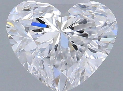 0.42 carat D-VS2 Natūralus Heart Deimantas (1)