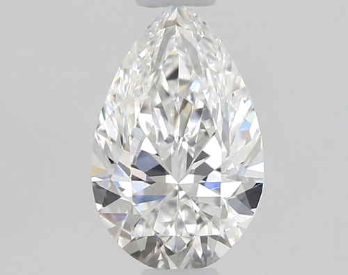 0.5 carat E-VS1 Natūralus Pear Deimantas (1)