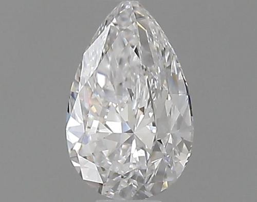 0.3 carat D-VS1 Natūralus Pear Deimantas (1)