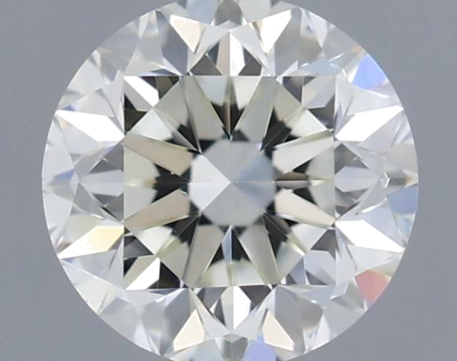 0.51 carat K-VS1 GD cut Natūralus Round Deimantas (1)