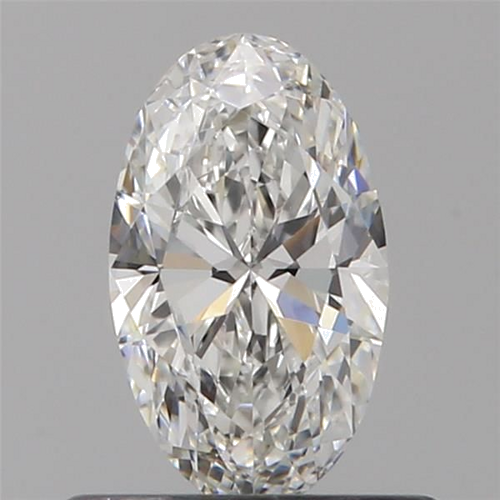 0.5 carat F-VVS1 Natūralus Oval Deimantas (1)