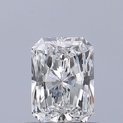0.52 carat E-VVS1 Natūralus Radiant Deimantas (1)