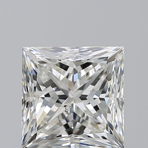 3.53 carat I-SI1 Natūralus Princess Deimantas (1)