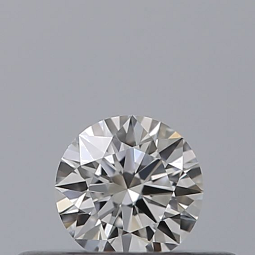 0.19 carat D-VVS1 Excellent cut Natūralus Round Deimantas (1)