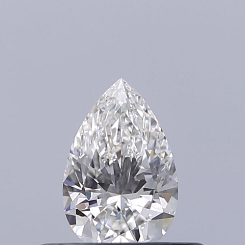 0.3 carat F-VVS1 Natūralus Pear Deimantas (1)