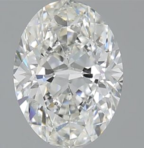 2.01 carat H-SI1 Natūralus Oval Deimantas (1)
