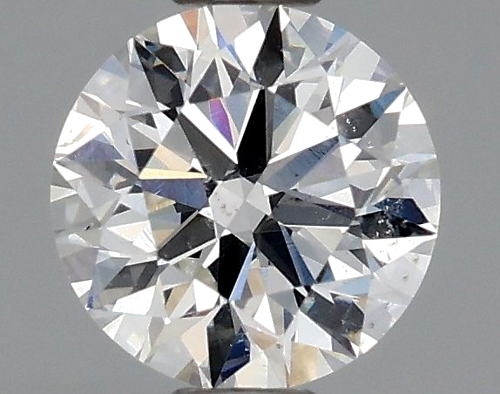 0.63 carat G-SI2 Excellent cut Natūralus Round Deimantas (1)