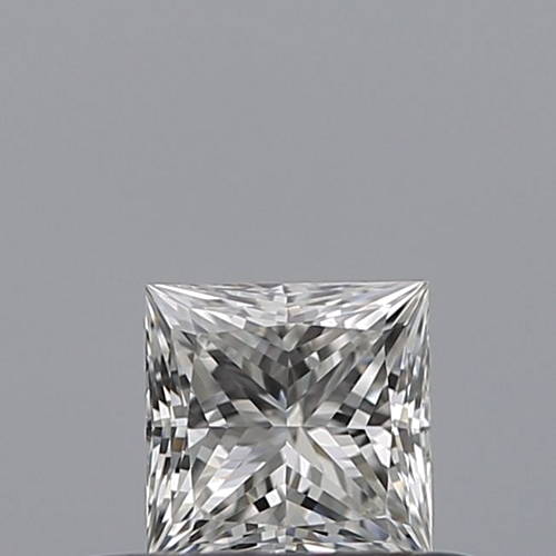 0.32 carat F-IF Natūralus Princess Deimantas (1)