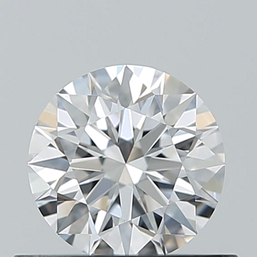 0.51 carat D-VVS1 Excellent cut Natūralus Round Deimantas (1)