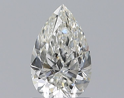 0.8 carat I-SI1 Natūralus Pear Deimantas (1)