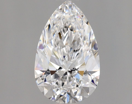 1.01 carat D-VS1 Natūralus Pear Deimantas (1)
