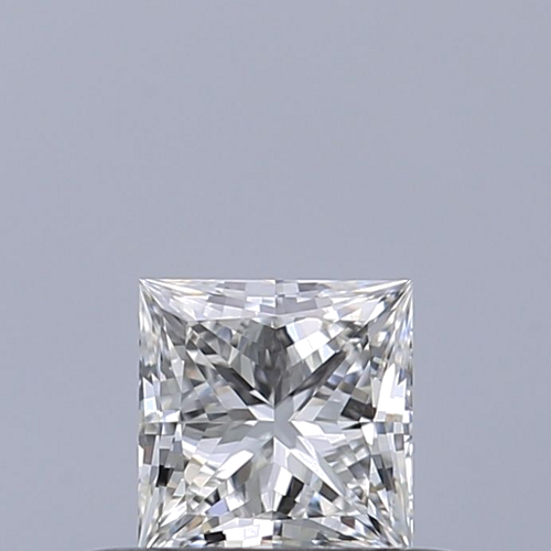 0.35 carat F-IF Natūralus Princess Deimantas (1)