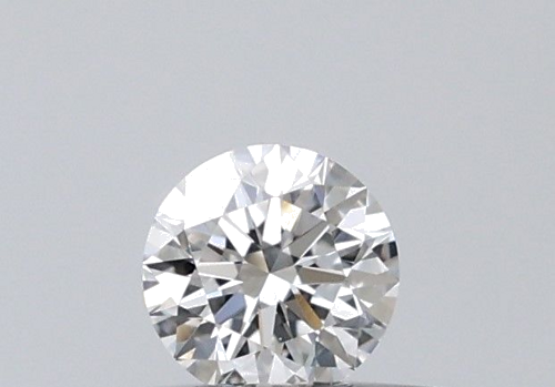 0.19 carat F-VVS1 Excellent cut Natūralus Round Deimantas (1)