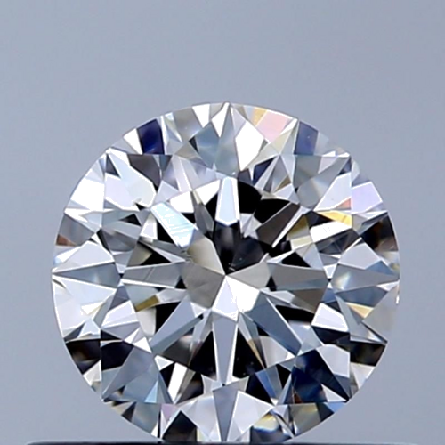 0.5 carat F-VS2 Excellent cut Natūralus Round Deimantas (1)