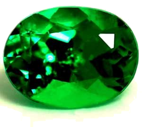 0.3 carat GREEN Oval Smaragdas (1)
