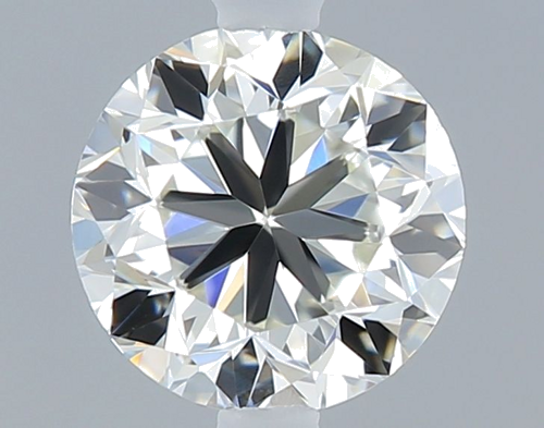 0.5 carat I-VVS1 GD cut Natūralus Round Deimantas (1)