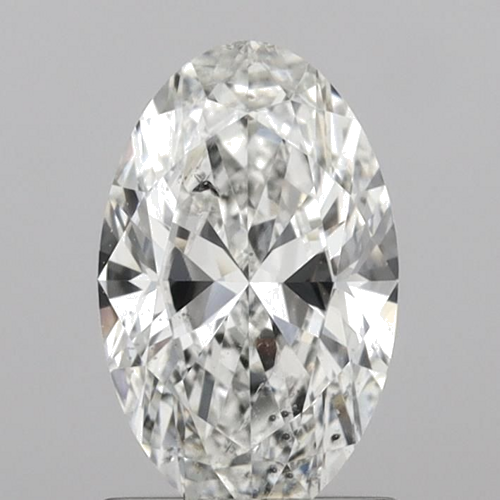 1.01 carat G-SI2 Natūralus Oval Deimantas (1)