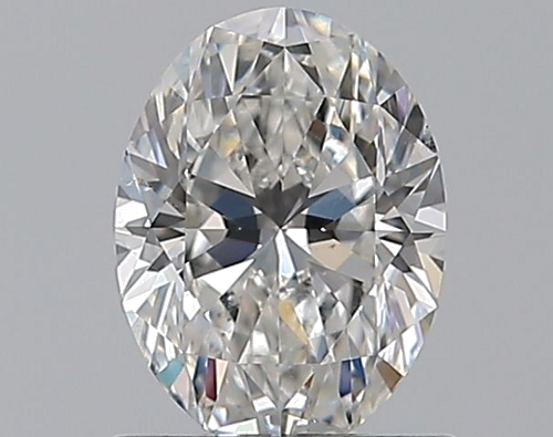 0.96 karato F SI1 - OVAL Deimantas (1)