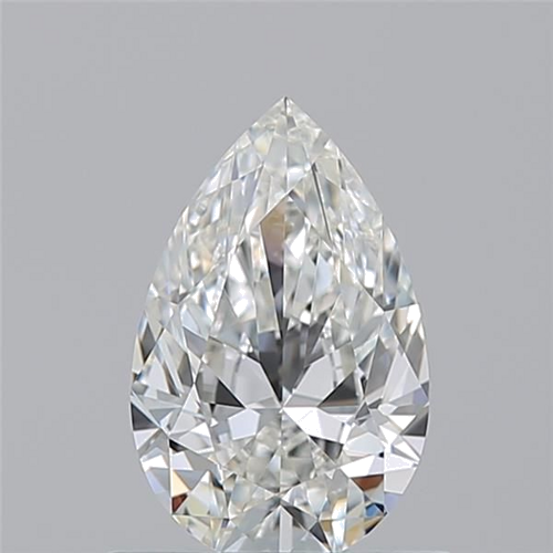 0.74 carat H-VVS1 Natūralus Pear Deimantas (1)