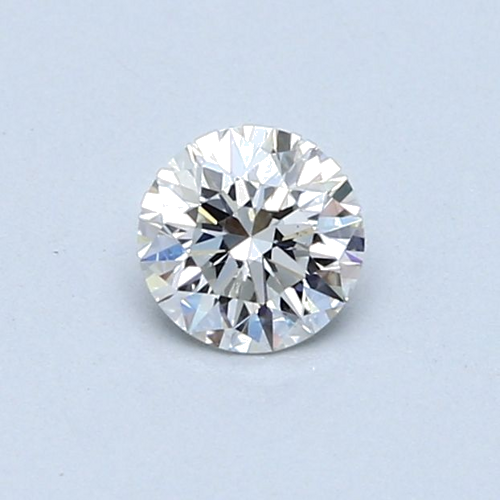 0.42 carat F-SI1 Very Good cut Natūralus Round Deimantas (1)