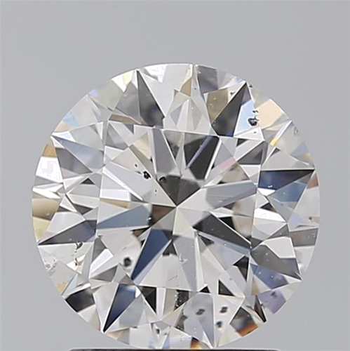 2.01 carat F-SI2 Excellent cut Natūralus Round Deimantas (1)