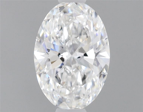0.45 carat E-VVS2 Natūralus Oval Deimantas (1)