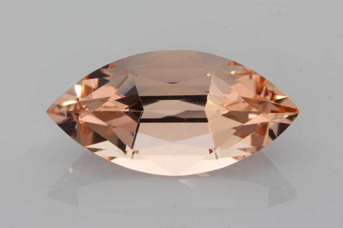 9.77 carat ORANGE Marquise Morganite (1)