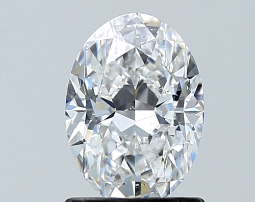 1.21 carat E-SI1 Natūralus Oval Deimantas (1)