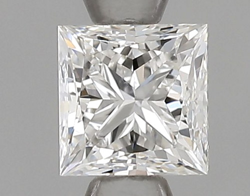 0.5 carat F-VS2 Natūralus Princess Deimantas (1)