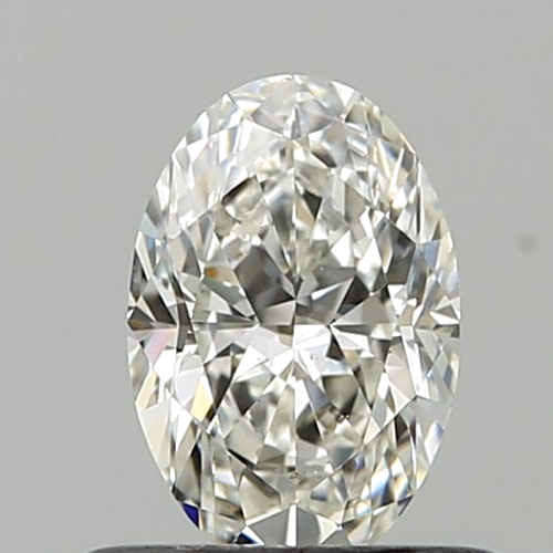 0.5 carat G-VS2 Natūralus Oval Deimantas (1)
