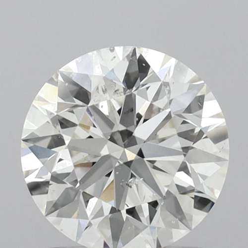 1.04 carat I-SI2 Excellent cut Natūralus Round Deimantas (1)