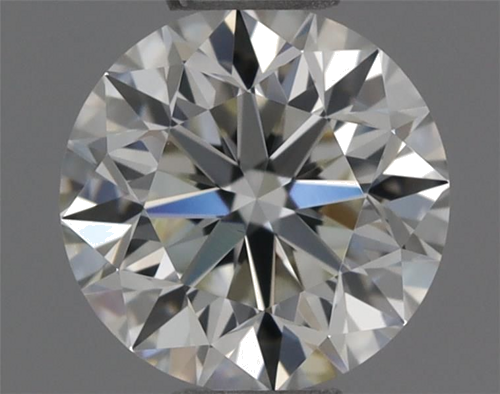 0.41 carat J-VVS2 Very Good cut Natūralus Round Deimantas (1)