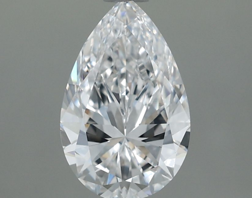 1.3 carat D-VVS1 Natūralus Pear Deimantas (1)