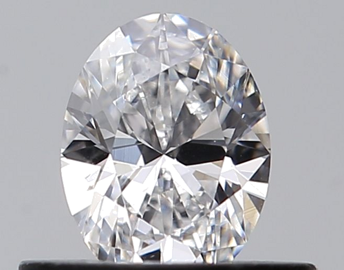 0.43 carat D-VVS2 Natūralus Oval Deimantas (1)