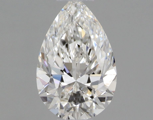 0.41 carat F-VVS2 Natūralus Pear Deimantas (1)