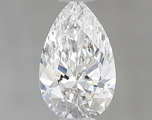 0.4 carat E-VVS2 Natūralus Pear Deimantas (1)