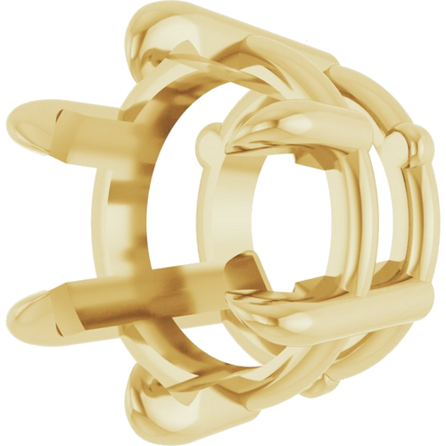 Pakabukas „Solitaire“ 585 Geltonojo Aukso Round 7.5mm (2)