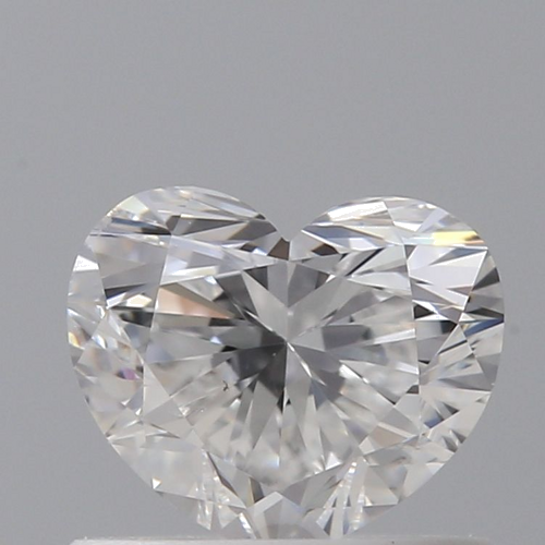 0.6 carat D-SI1 Natūralus Heart Deimantas (1)