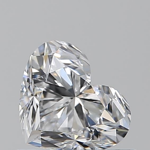 0.7 carat D-VS1 Natūralus Heart Deimantas (1)