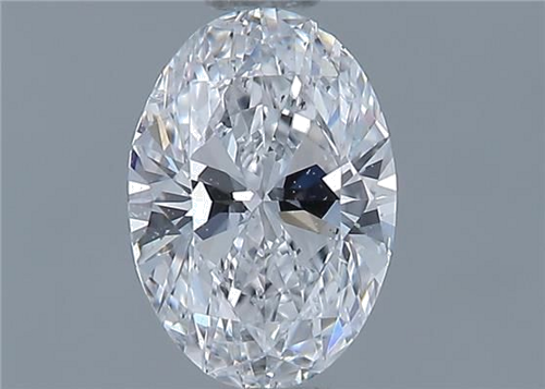 0.7 carat D-SI1 Natūralus Oval Deimantas (1)